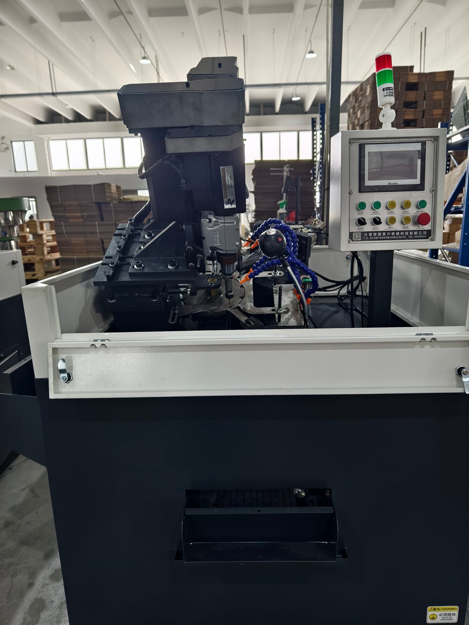 Semi-Enclosed Intelligent Servo CNC Tapping Machine